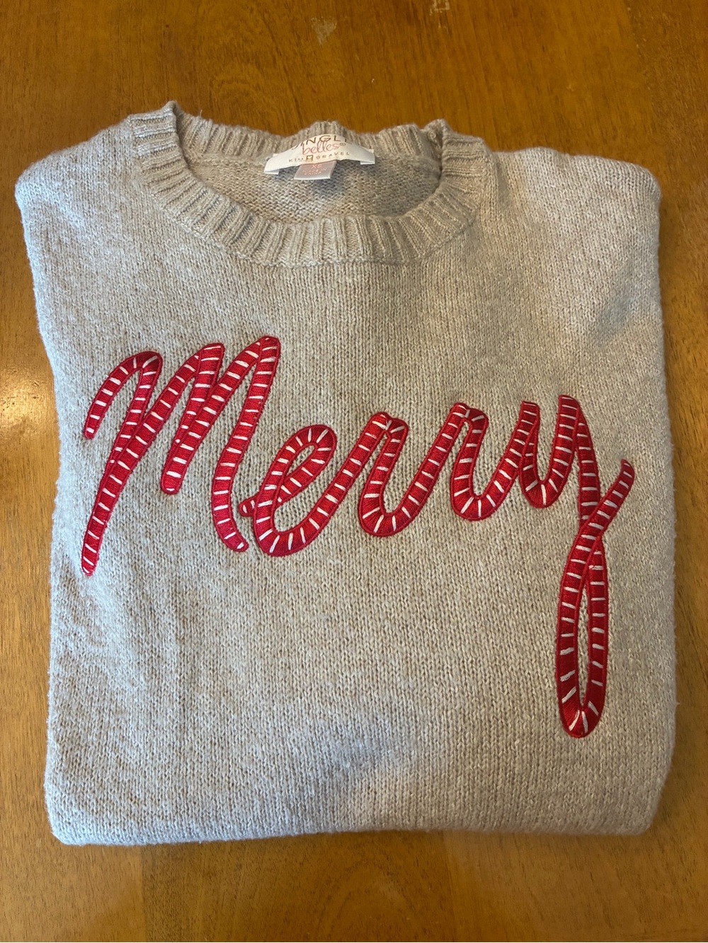 Belle by Kim Gravel Novelty Sweater Merry